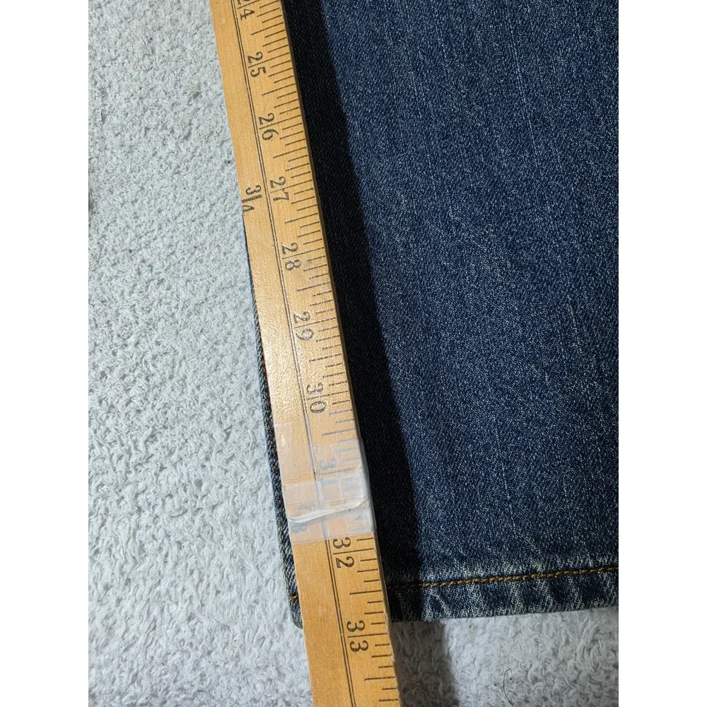 Vintage Levis 527 Mens 34/32 Jeans Blue Low Boot Cut Denim Classic Medium Wash